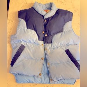 Vintage Comfy puffer vest 1980 made in USA excellent condition for après ski